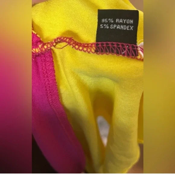 Colorblock dress sz. S - Picture 4 of 6